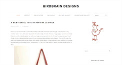 Desktop Screenshot of birdbraindesigns.ca